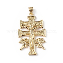 Экологически чистые подвески из латуни с гальваническим покрытием&nbsp;KK-F848-14G