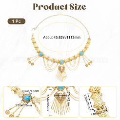 Ремни-цепочки с подвесками из сплава FIND-WH20010-07B