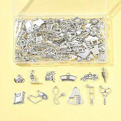 100шт 12 стиля подвески из цинкового сплава в тибетском стиле TIBEP-FS0001-39