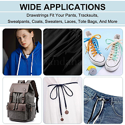 1 моток плоского хлопкового шнура-завязки OCOR-BC0006-88B