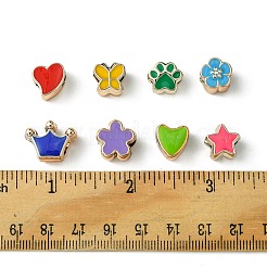 40 шт. 8 стиля уф-покрытие акриловые европейские бусины OACR-FS0001-55