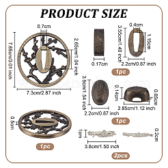 Наборы для изготовления кукол из сплава&nbsp;DIY-WH0899-56A