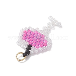 Стеклянные подвески из бисера&nbsp;PALLOY-MZ00913-03