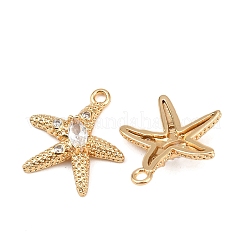 Латунные микро проложить кубического циркония подвески KK-K407-46B-G