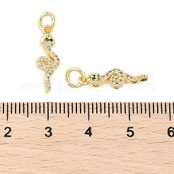 Латунные микро проложить кубического циркония подвески&nbsp;KK-U056-07G