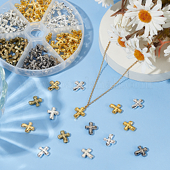 120 шт. 6 цвета бусины из сплава в тибетском стиле&nbsp;FIND-HY0003-59