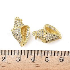 Латунные микро проложить кубического циркония подвески&nbsp;KK-B148-11G