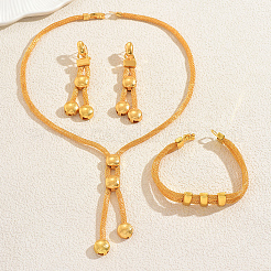 Комплекты из длинных браслетов с кисточками из сплава&nbsp;LJ8026