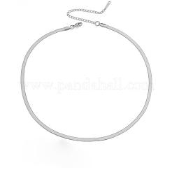 Ожерелья из нержавеющей стали 304 в виде змеи для женщин&nbsp;WG80FEF-39