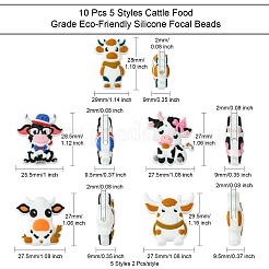 10 шт. 5 стиля&nbsp;SIL-CJ0001-68