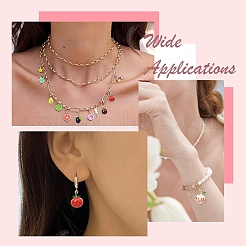 10шт 5 стиля подвески из сплава с эмалью&nbsp;ENAM-CJ0007-21