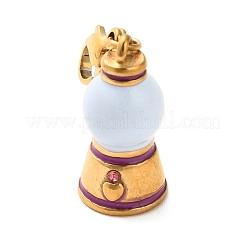 Подвесные украшения из эмали из нержавеющей стали 304&nbsp;LS-STAS-K304-02B-G