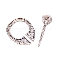 Винтажная брошь из сплава&nbsp;JEWB-WH0020-11AS