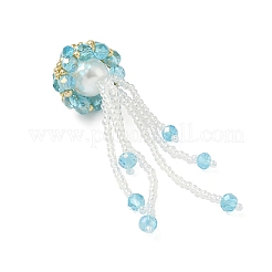 Стеклянные большие кулоны&nbsp;PALLOY-MZ00919-06