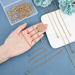 Ожерелья из нержавеющей стали 304 с коробчатой цепочкой STAS-UN0017-65G