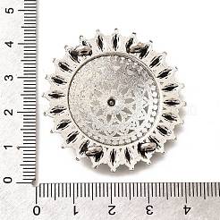 Тибетский стиль сплава цветок многожильных соединения PALLOY-D291-01AS-02