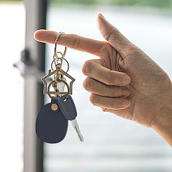 Брелки из искусственной кожи&nbsp;AJEW-CL0001-55B