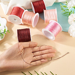 6 рулон 6 цвета 6-слойная полиэстеровая металлизированная нить OCOR-TA0003-11B