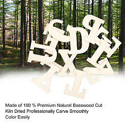 2 набор из 2 стилей китайской вишневой древесины с цифрой 0~9 и буквой a~z DIY-CN0001-23