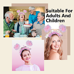 Пластиковые ленты для волос&nbsp;OHAR-WH0042-02A