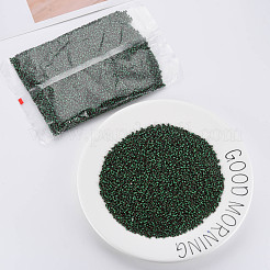 8/0 двухцветный непрозрачный стеклянный бисер&nbsp;SEED-T006-01B-A07