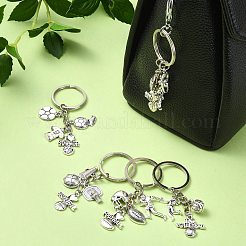 5шт брелок из сплава&nbsp;KEYC-CJ00006