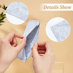 4 шт. 4-цветный шерстяной фетровый конверт-органайзер для кошелька&nbsp;FIND-WR0006-71B