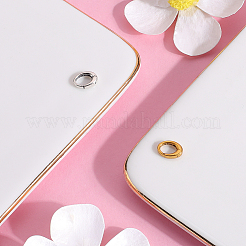 2 шт. 925 кольца-пружинки из стерлингового серебра STER-BBC0006-41A