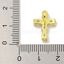 Стойки обшивки латунь микро проложить Циркон подвеску&nbsp;KK-C074-25G-01