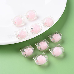 Прозрачные акриловые бусины&nbsp;MACR-S373-115-B