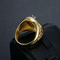 Кольца из нержавеющей стали 304 и эмали для мужчин FS-WGE3B17-06