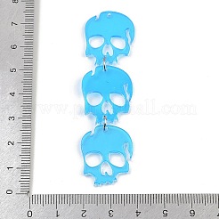 Большие подвески из прозрачного акрила на тему Хэллоуина FIND-I052-12P