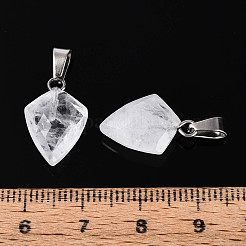Природного кварца хрустальных подвесок&nbsp;G-N349-18P-08