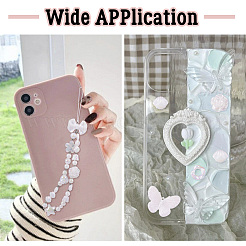 100 г радужные переливающиеся акриловые бусины с покрытием&nbsp;OACR-TA0003-29