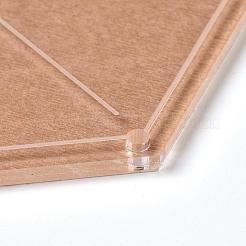 Акриловая прозрачная нажимная пластина DIY-WH0158-46D