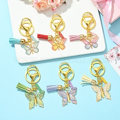 Брелок из акрила и эмали из сплава KEYC-FS00026-06