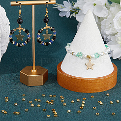 100 шт. Латунные бусины KK-BBC0012-12