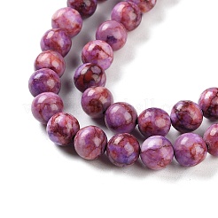 Нити бусин цвета натуральной бирюзы TURQ-U001-02D