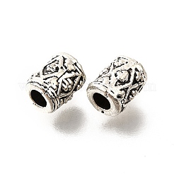 Сплавочные овальные бусины тибетского стиля &nbsp;TIBE-L008-39AS