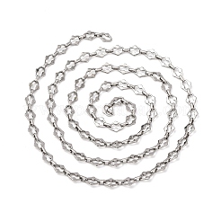 Овальные звенья цепи из нержавеющей стали 304 CHS-S012-20P