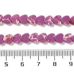 Окрашенные синтетические нити из имперской яшмы G-M403-A35-02