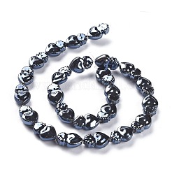 Гладкие фарфоровые бусины ручной работы PORC-M003-09F