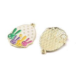 Пасхальные подвески из эмали ENAM-E360-01G-01