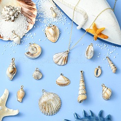 32шт 16 стиля покрытия акриловые подвески OACR-CJ0002-45