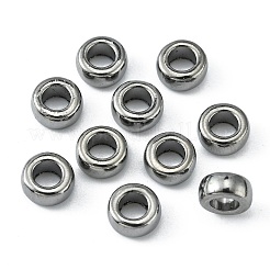 Сплавочные овальные бусины тибетского стиля &nbsp;TIBEB-Q004-B-FF