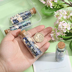 Украшение бутылки желаний прозрачное стекло&nbsp;PALLOY-CA00034