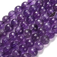 Природный аметист нитей бисера G-H329-D01-10mm