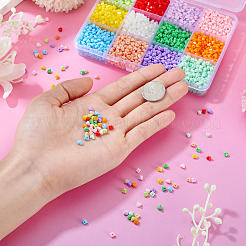 180 г 12 цвета краски для выпечки стеклянные бусины&nbsp;SEED-TA0001-55