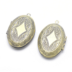 Подвески латуни медальон X-KK-F717-08AB-NR
