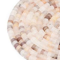 Природного кварца нитей бисера G-P575-B17-4x2mm